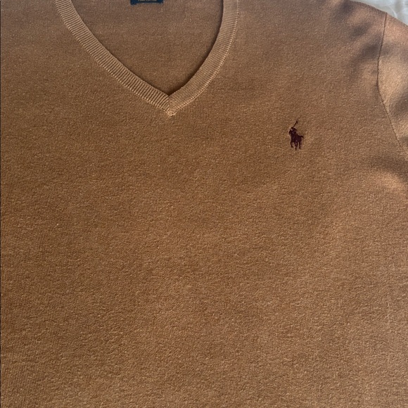 NWOT Men's XL Polo Ralph Lauren Pima Cotton V Neck Sweater - Picture 6 of 12
